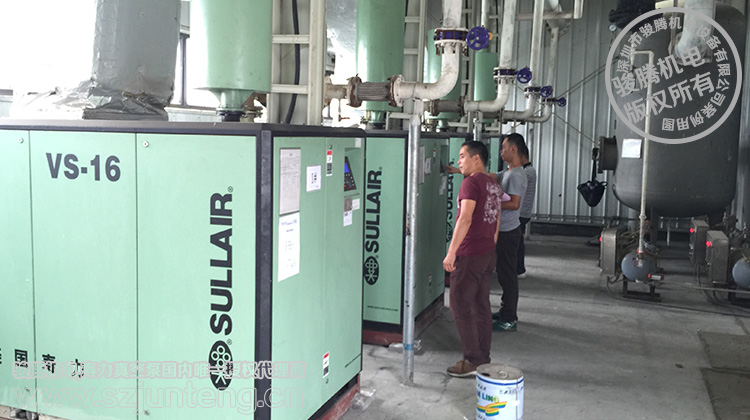 深圳駿騰機(jī)電客戶調(diào)試現(xiàn)場2